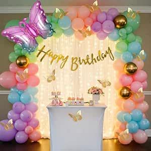 Special You Butterfly Theme Birthday Decoration Kit for Girls with ...