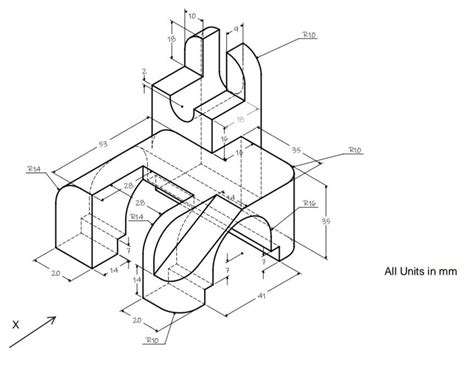 Isometric View AutoCAD 的图像结果