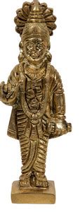 Kalarambh Bharat Haat Brass Chitragupta Collectible Handicraft (1.5 x 0 ...