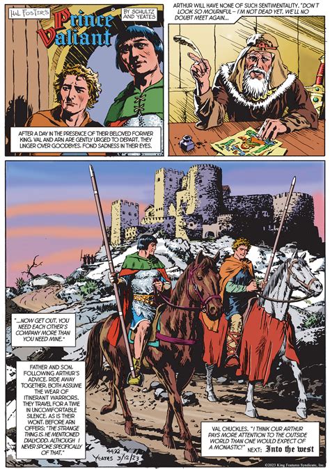 Prince Valiant Comic Strip 2023-03-12 | Comics Kingdom