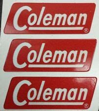 Buy Three (3) New Coleman Replacement Sticker Label Decal Lantern Stove ...