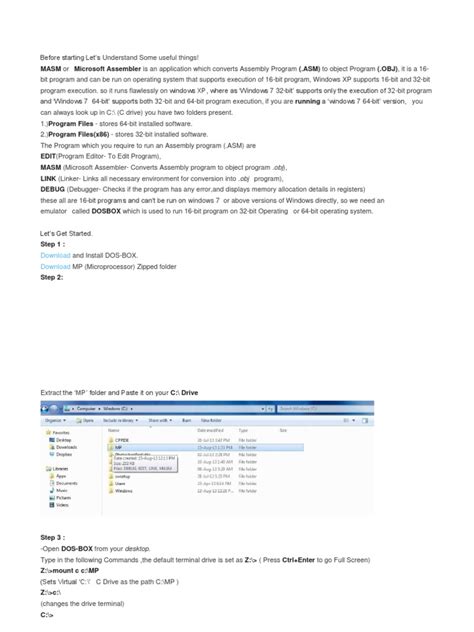 Dosbox Tutorial 的图像结果