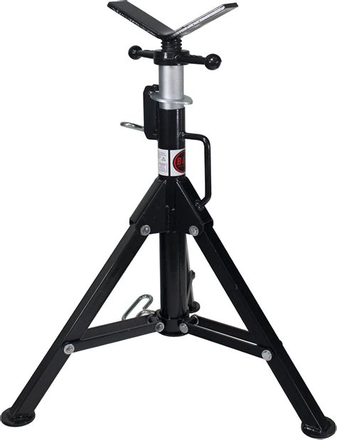 Buy B&B Pipe 3900 High-Profile Adjustable Pipe Jack Stand with V-Head ...