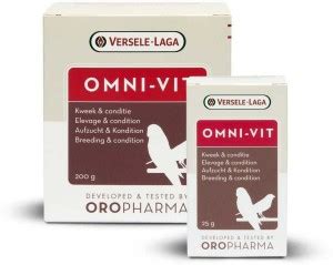 Versele -Laga Omni-Vit 200g 0.2 kg Dry New Born, Young, Adult Bird Food ...