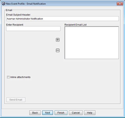 Avamar: How to Set up On-Demand Email Event Code Alerts for an Avamar ...
