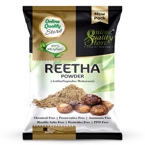 Online Quality Store reetha powder-100g |Organic Reetha Powder For Hair ...