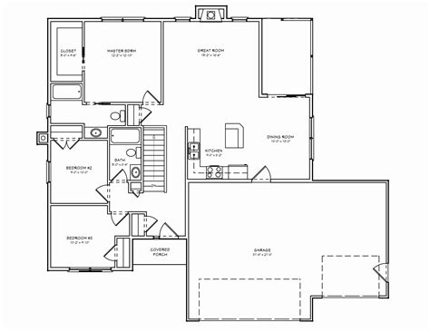 3 Bedroom Ranch With Basement Floor Plans – Flooring Tips