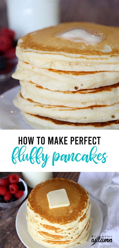 Perfect Fluffy Pancakes from Scratch {EASY!} | Recipe | Baking recipes, Super easy recipes ...