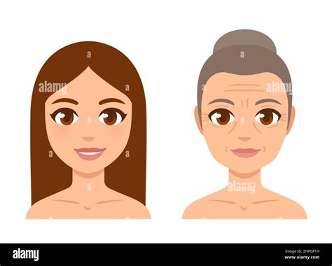 Woman Aging Process 的图像结果