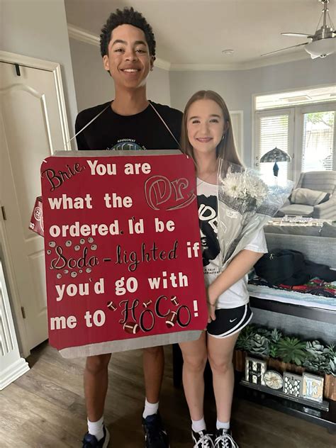 Dr. Pepper HOCO Board | Cute prom proposals, Cute homecoming proposals ...