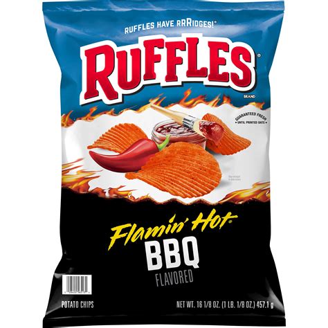 Ruffles, Flamin' Hot BBQ Flavored, Potato Chips - SmartLabel™