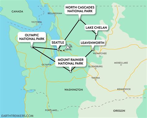 National Parks Road Trip Map An Epic Winter National Park Road Trip In