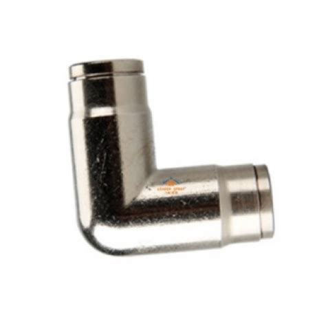 Brass Slip Lock Elbow connector for 3/8 inch (Ø9.52mm) tube