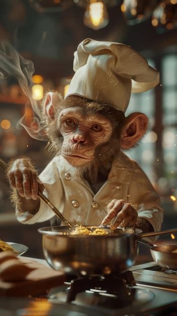 Monkey Cooking 的图像结果
