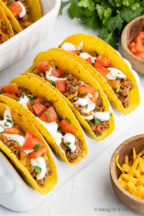 Oven Baked Tacos Recipe