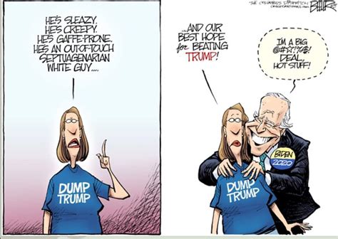 How Joe Biden’s touching of women is being skewered by cartoonists (and ...