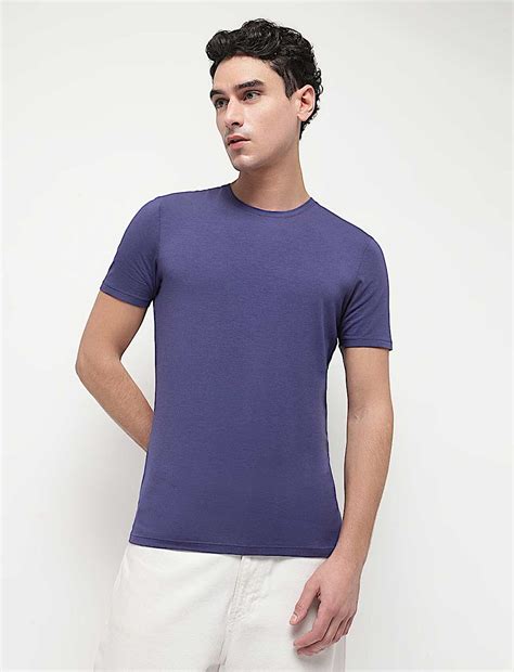 Buy Modal Cotton Crew Neck T-Shirt at Marks & Spencer