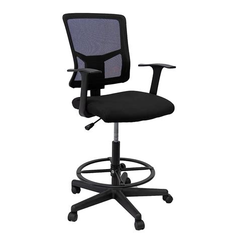 Sit to Stand Drafting Task Stool Chair for Standing Desks with ...
