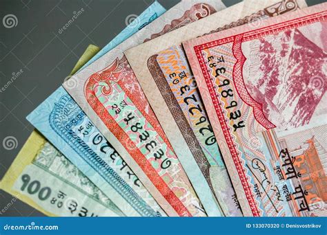 Nepalese currency stock photo. Image of credit, money - 133070320