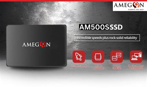 Amazon.in: Buy Amegon AM500S 512GB SATA 2.5-inch (6.35 cm) 3D NAND ...