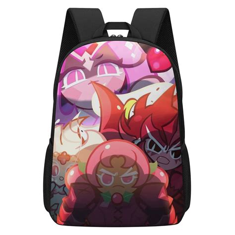 Bicoasu Cookie Run Kingdom Backpack Cartoon Printing Casual Shoulder ...