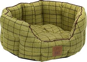 House of Paws Tweed Oval Dog Bed, Large, Green : Amazon.in: Pet Supplies