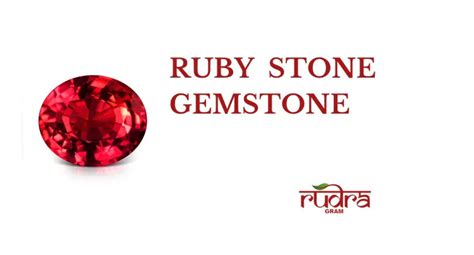 Discover the Benefits of Ruby Gemstone for Health & Fame | RudraGram