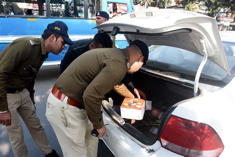 Bhopal News: Vehicles Searched At Checkpoints, Social Media Under Watch ...