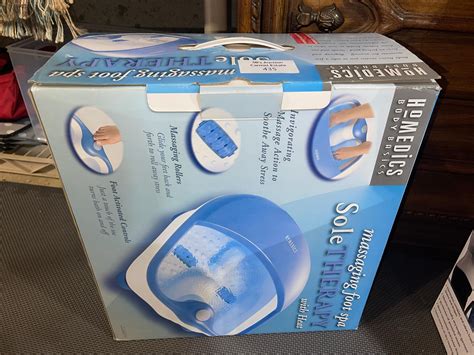 Lot - Homedics foot spa