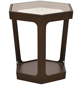 HomeTown Hex Side Table (Black) : Amazon.in: Home & Kitchen