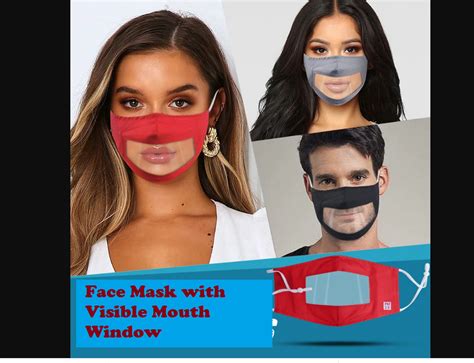 Image result for Tutorial Face Mask with Clear Window