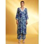 Green Printed Cotton Co-ord Set- Set of 2