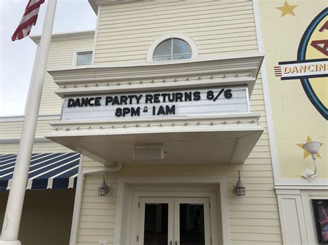 Atlantic Dance Hall to Reopen at Disney's BoardWalk Resort on August 6