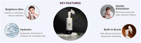 Bro Care Foaming Facewash with Vitamin C & Hyaluronic Acid (150ml ...