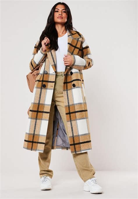 plaid trench coat in mustard yellow | Fall fashion coats, Coats for ...