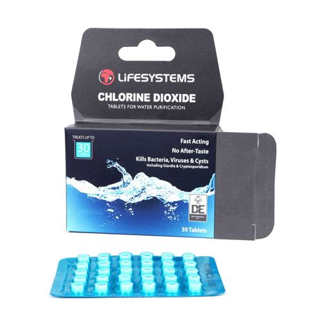 Chlorine Dioxide Tablets | Water Purifying Tablets | Lifeventure