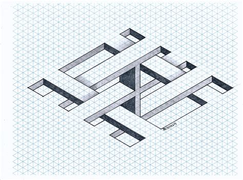 3D Drawing On Graph Paper - Drawing Tips Guide