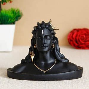 Chirag Crafts Adiyogi Shiva Idol I Shiv Ji Idol/Murti/Statue Decorative ...