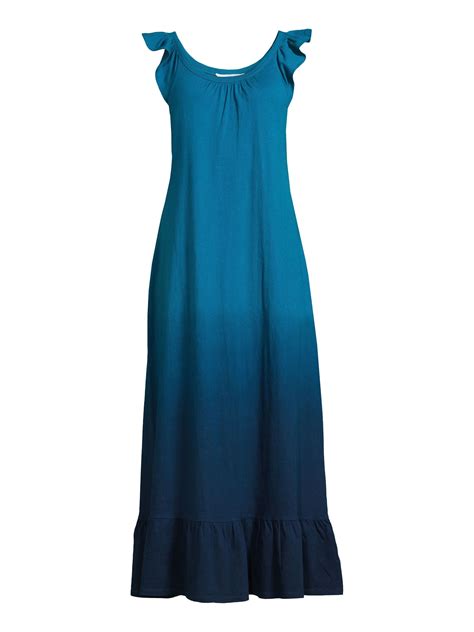 Buy Time and Tru Women's Knit Maxi Dress Online at Lowest Price in ...