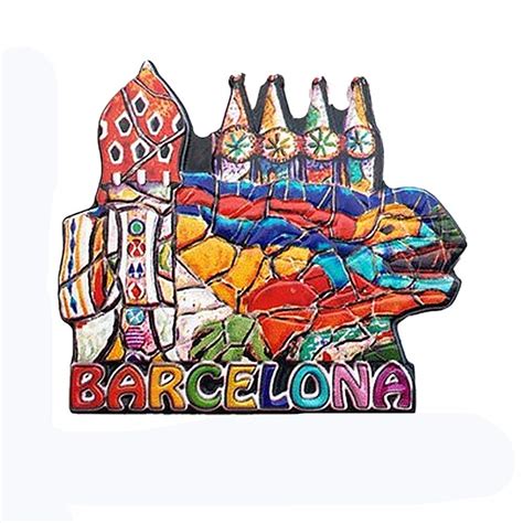 Buy Barcelona Spain 3D Fridge Magnet Travel Souvenir Gift,Home ...