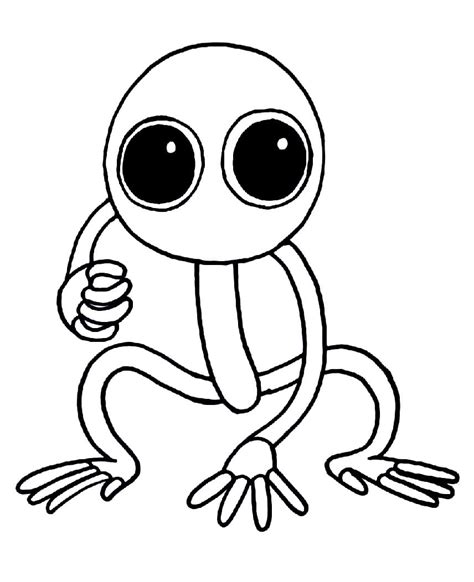 Little Purple Rainbow Friends coloring page - Download, Print or Color ...