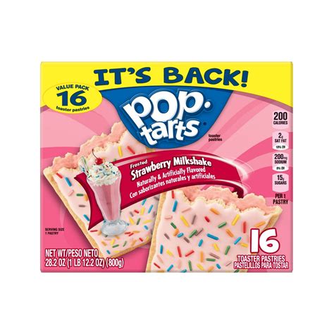 Pop Tarts Strawberry Milkshake