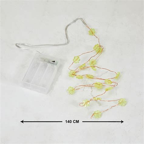 Buy Serena Floral String Light - 20 LEDs from Home Centre at just INR 349.0