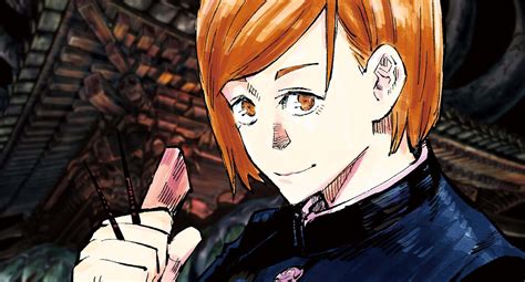 Download Intense Nobara Kugisaki Action Pose Wallpaper | Wallpapers.com