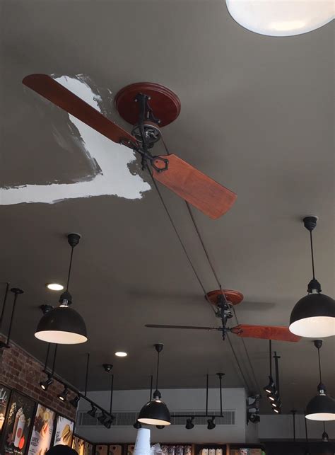 Double Ceiling Fans Belt Driven