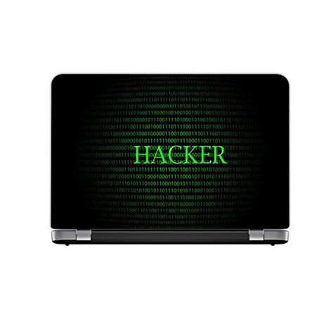 Elamax India Hacker Laptop skin for 15.6 inches Laptop, Compatible for ...