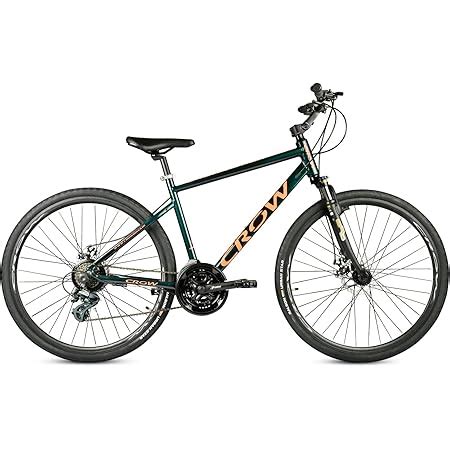 CROW Urban Trek | Teal Blue | Alloy Frame | Gear Cycle | Disk Brake ...
