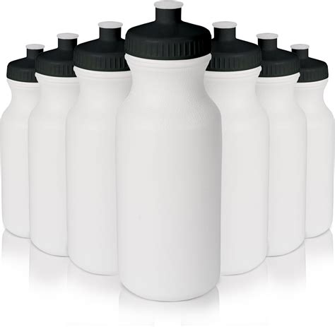 Amazon.com: 100 Pack bulk water bottles, 20oz water bottles in bulk ...