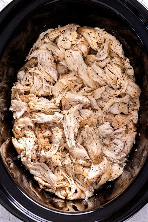 Crock-Pot Shredded Chicken - Jessica Gavin