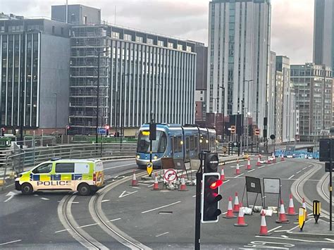 Major traffic disruption in city centre as emergency services attend ...